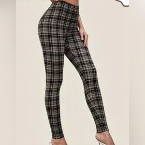 Seven Sisters Small Plaid Leggings